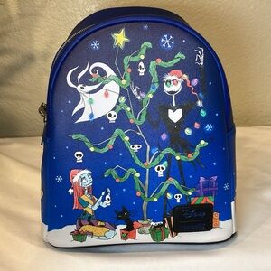The Nightmare Before Christmas Holiday Decorating Loungefly Backpack